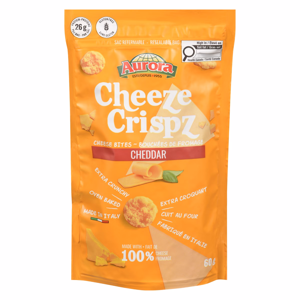 Bouchées de fromage cheddar
