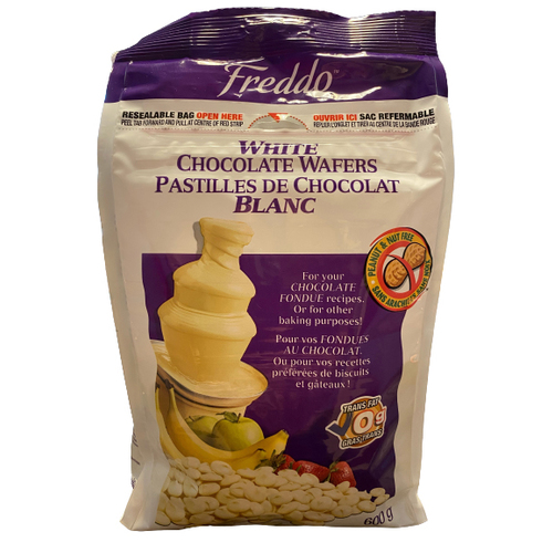 Freddo Chocolat à fondue pastilles de chocolat blanc 600 g
