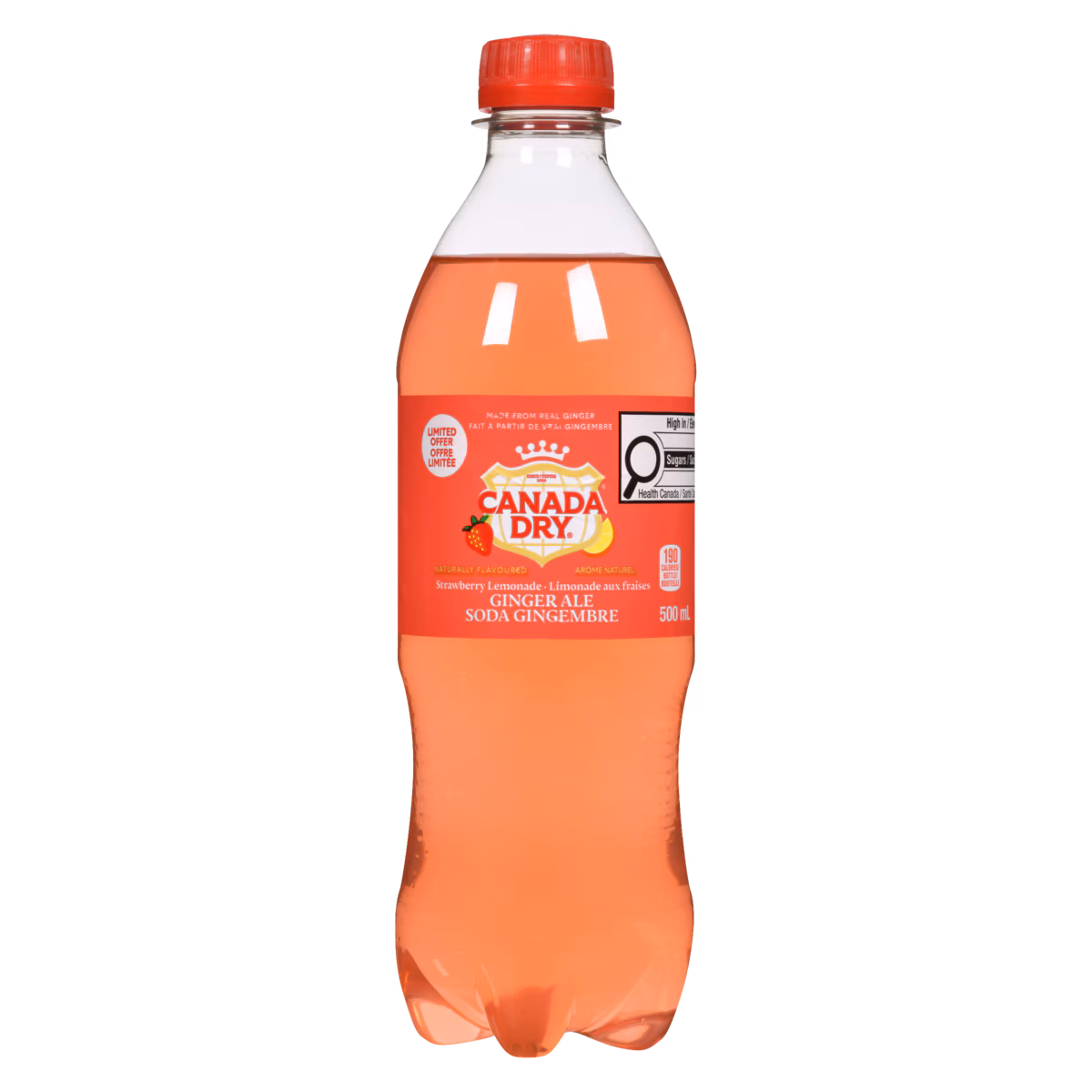 Soda au gingembre, limonade aux fraises