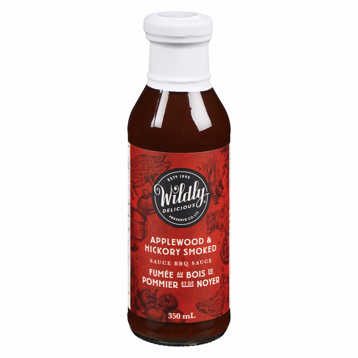 Sauce BBQ, bois de pommier