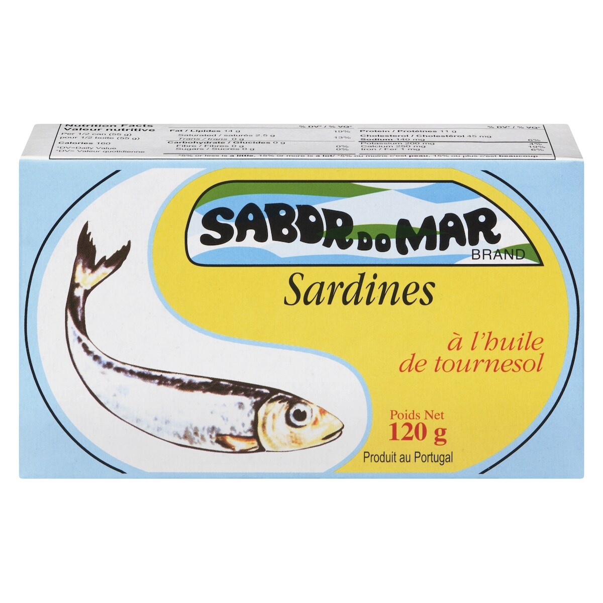 Sardines huile de tournesol