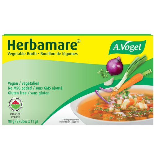 Cubes de bouillon de légumes biologique