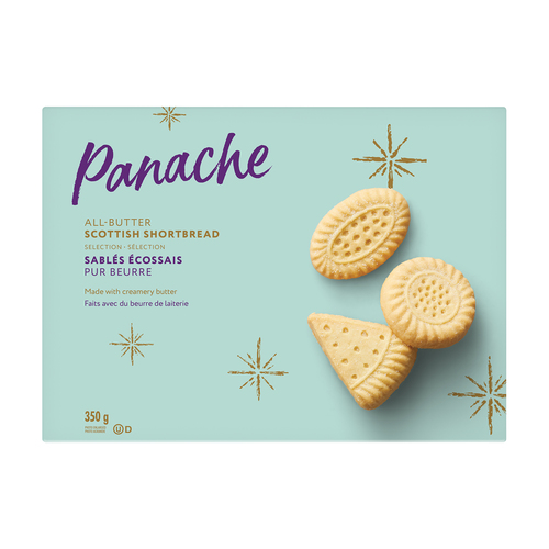 Panache Biscuits au beurre écossais assortis 350 g