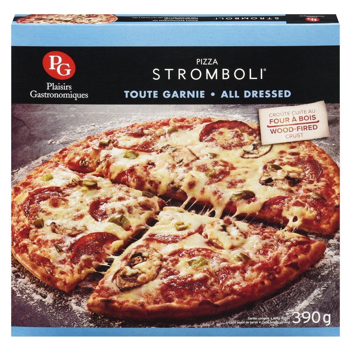 Pizza toute garnie