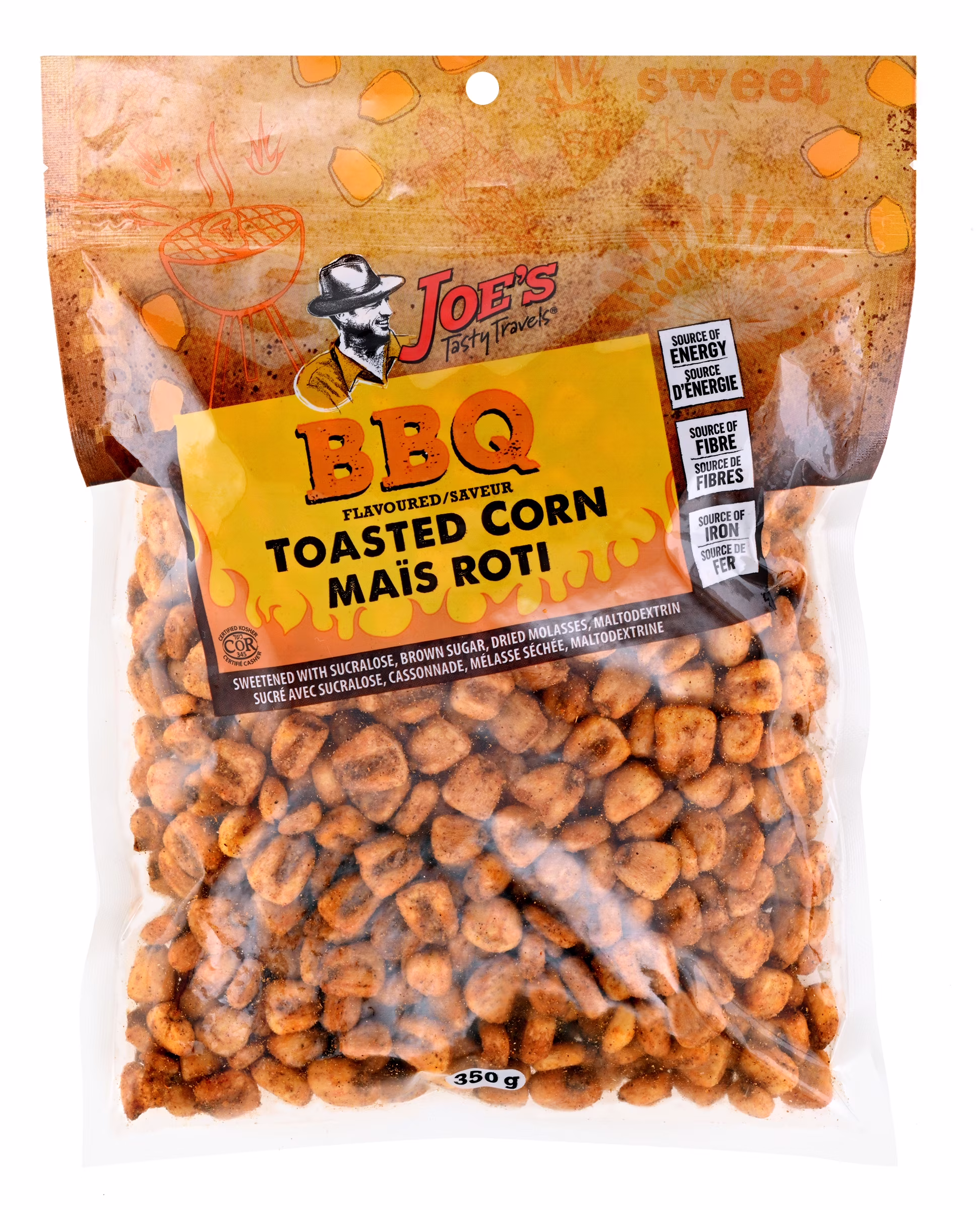 Saveur bbq maïs roti