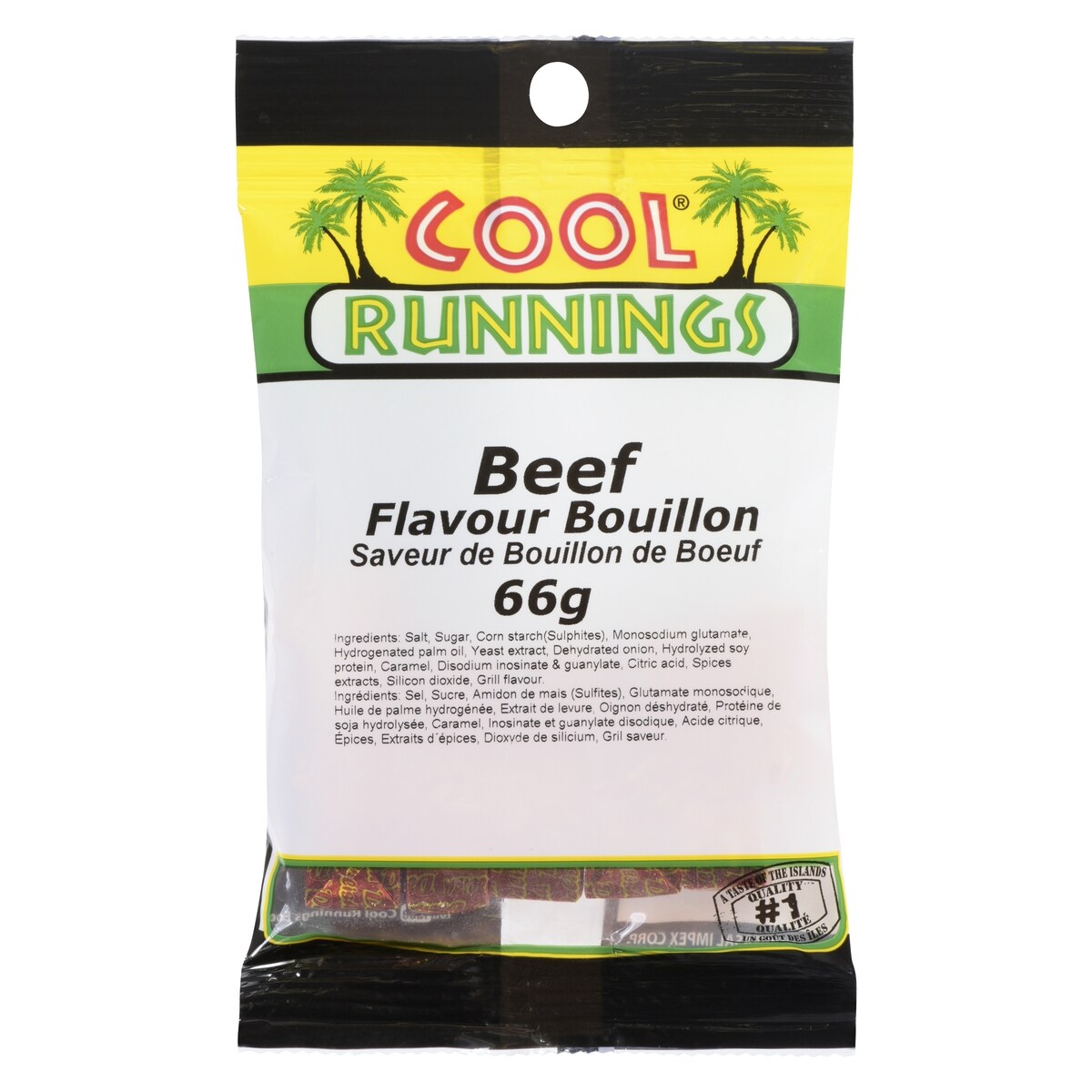 Cubes de bouillon de bœuf