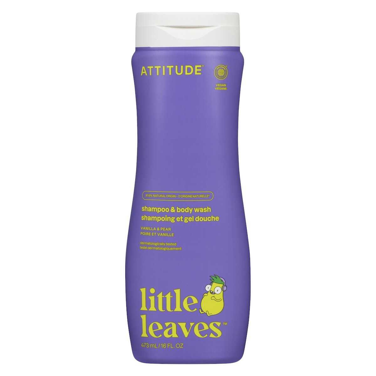Shampoing et gel douche poire et vanille