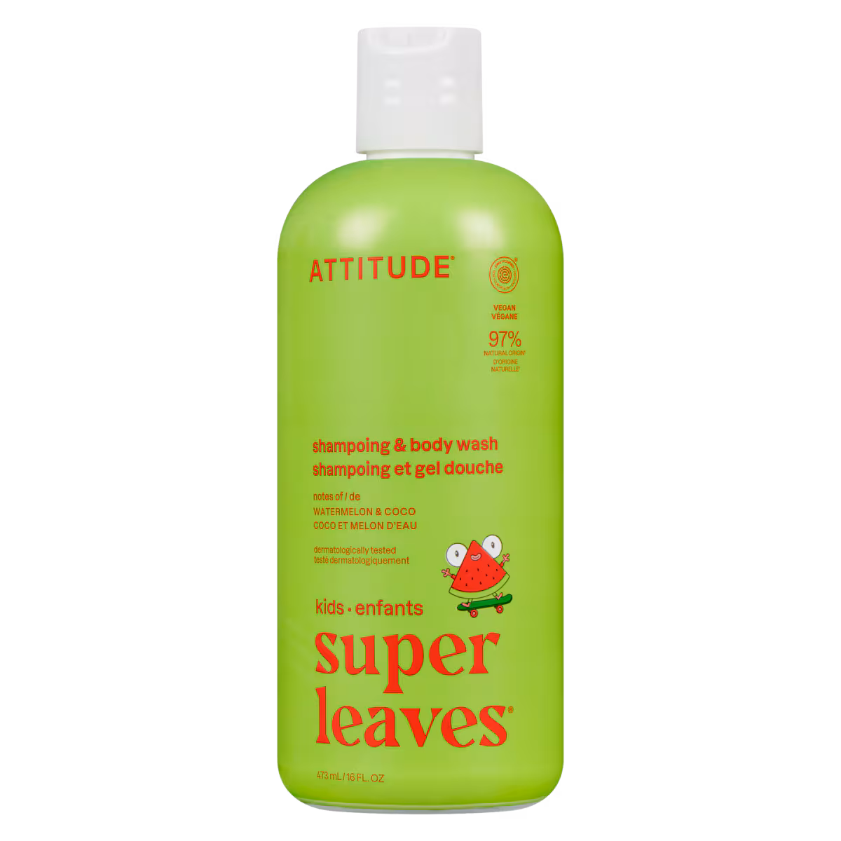 Shampoing et gel douche coco et melon d'eau