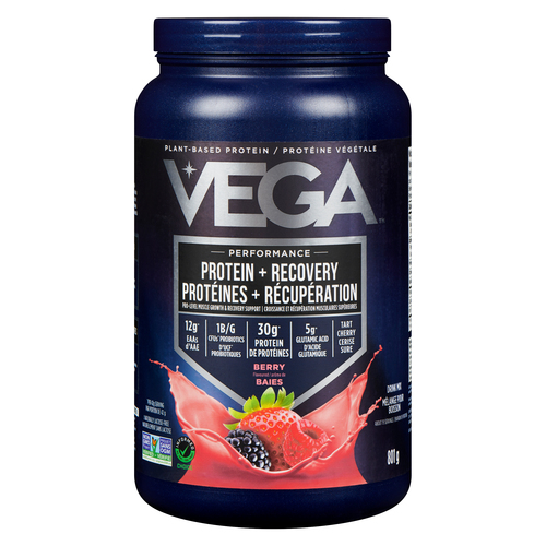 Vega Protéine sport baie en tube 801 g