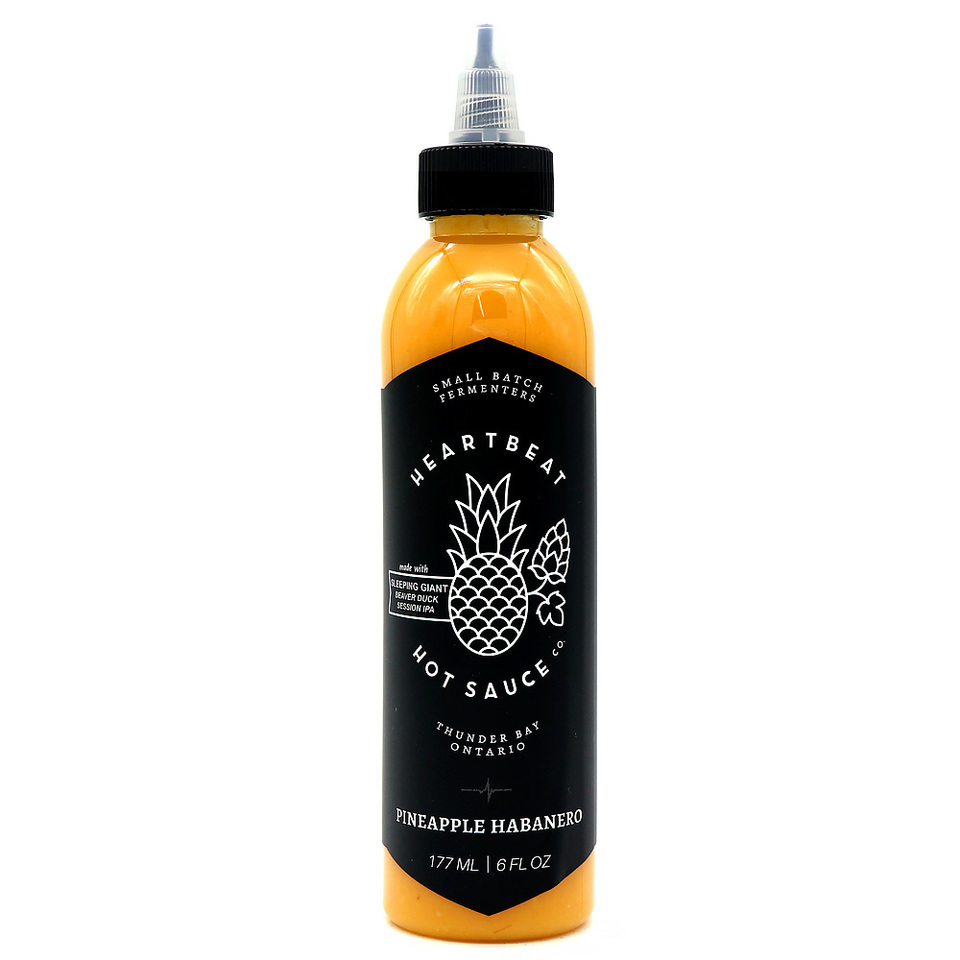 Sauce piquante habanero à saveur d'ananas