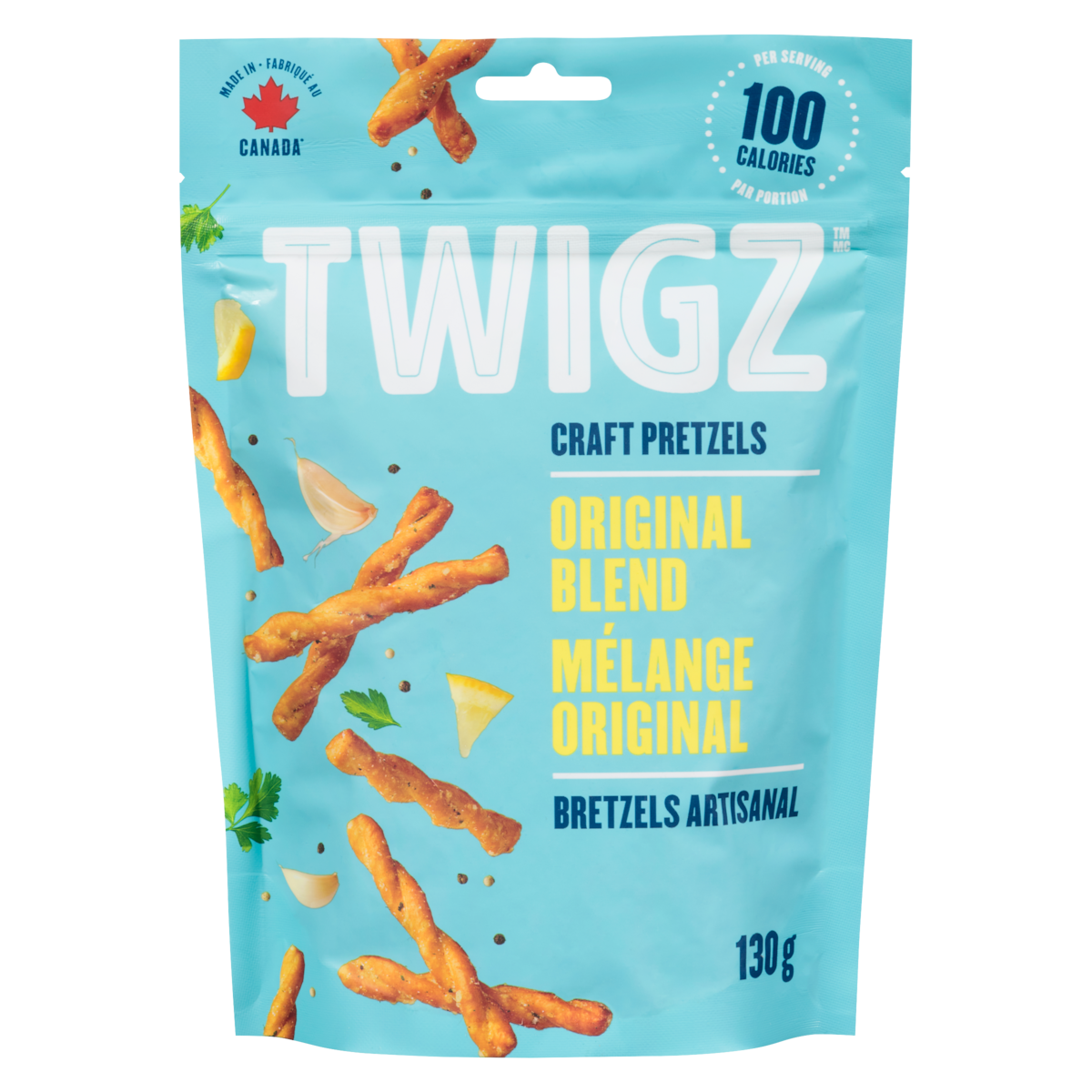 Bretzels artisanal herbes et ail au beurre