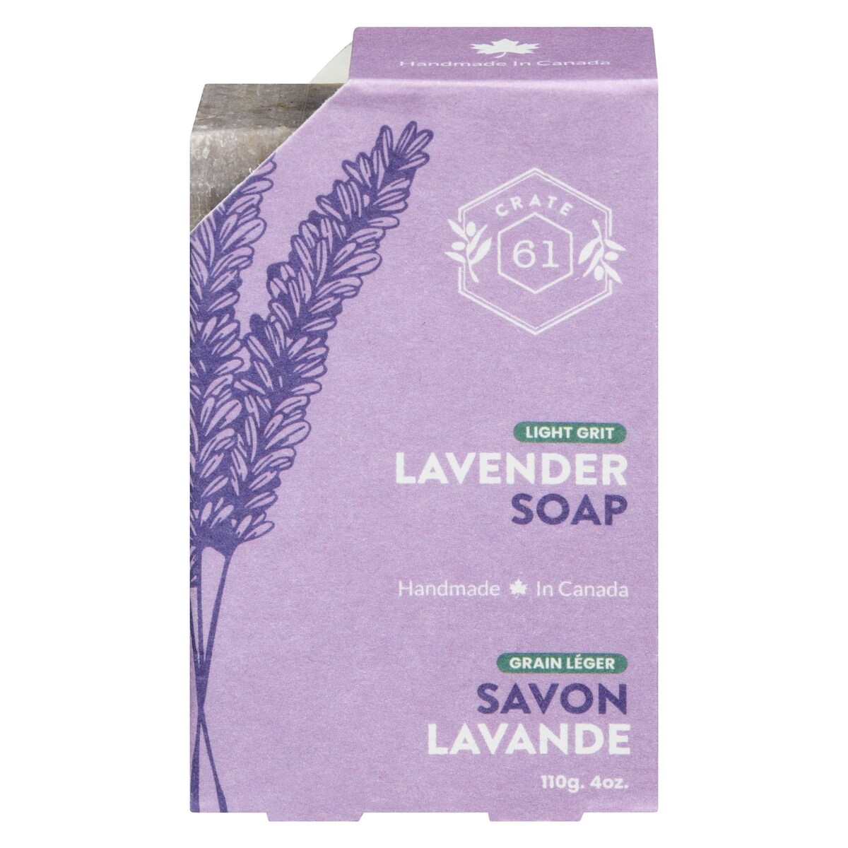 Savon naturel Crate61, lavande