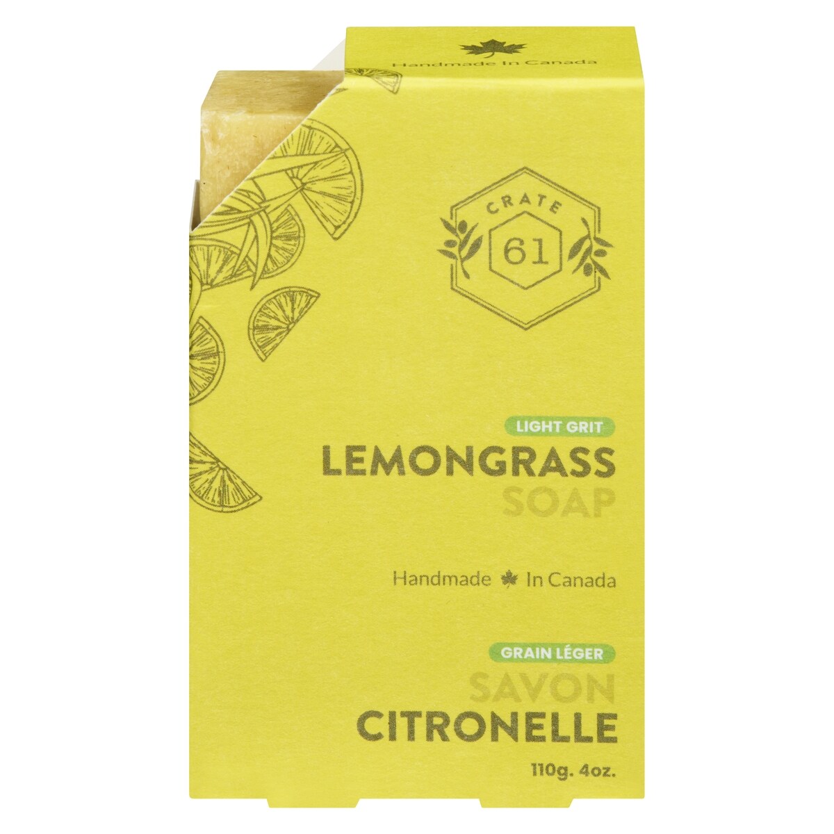 Savon naturel Crate 61, citronnelle