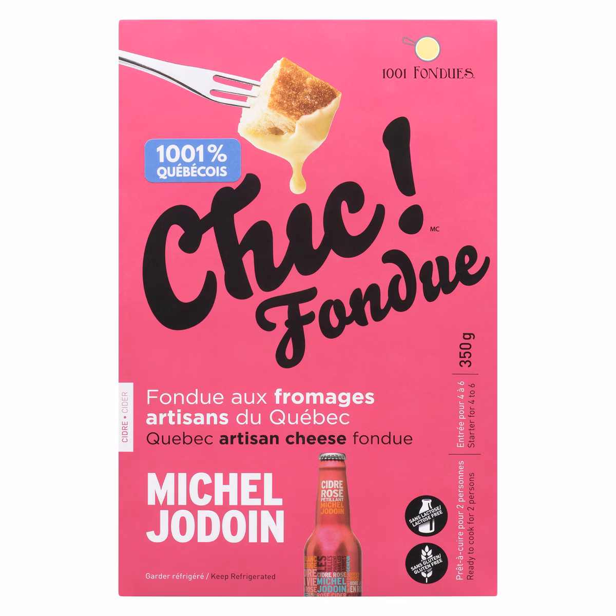 Chic! fondue aux fromages artisans du québec cidre michel jodoin
