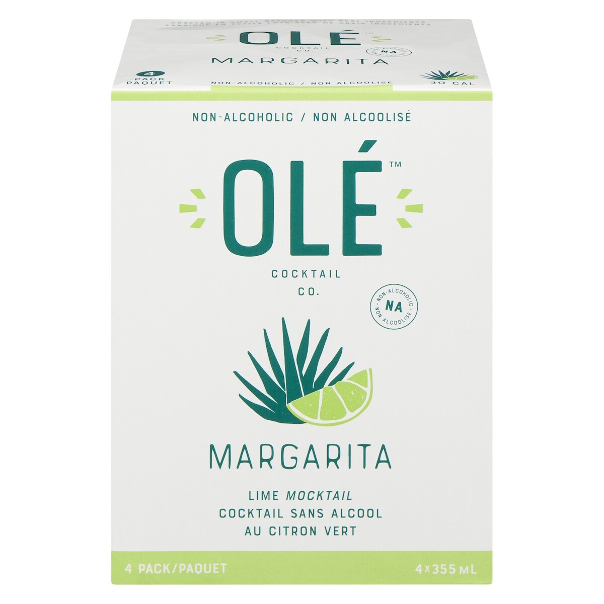 Cocktail sans alcool au citron vert margarita