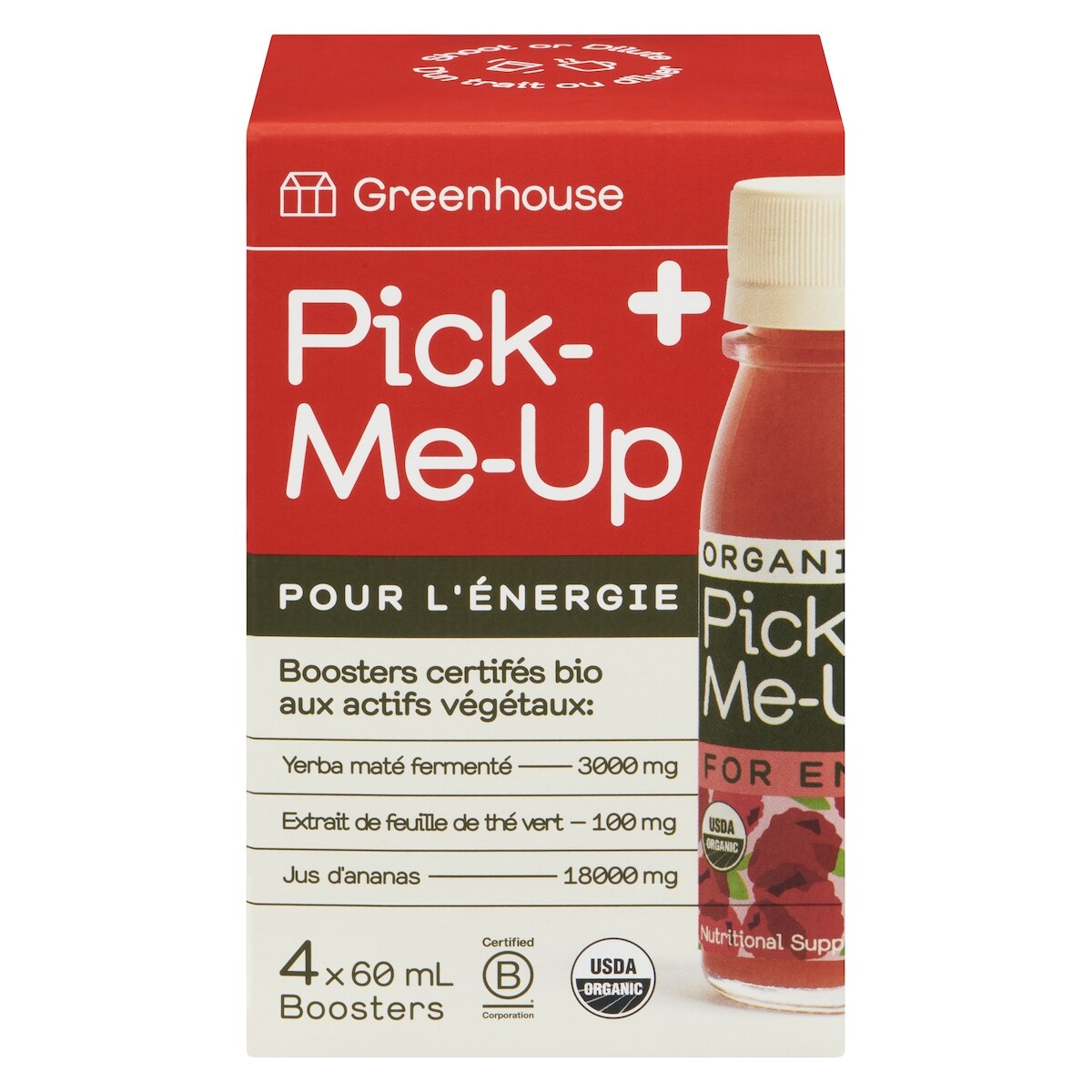 Pick-me-up pour l'énergie
