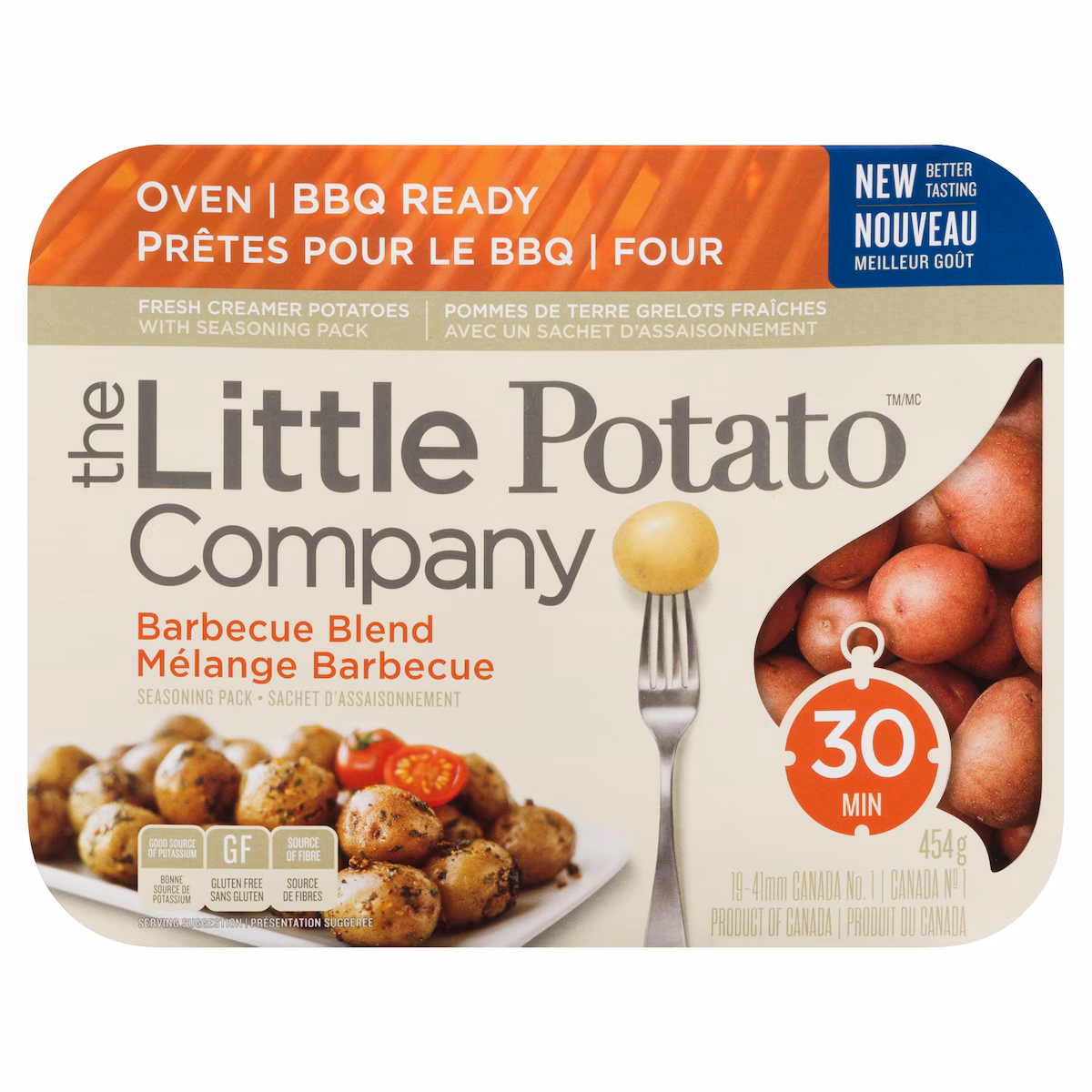 Pomme De Terre Roti Bbq 1Lb Ca