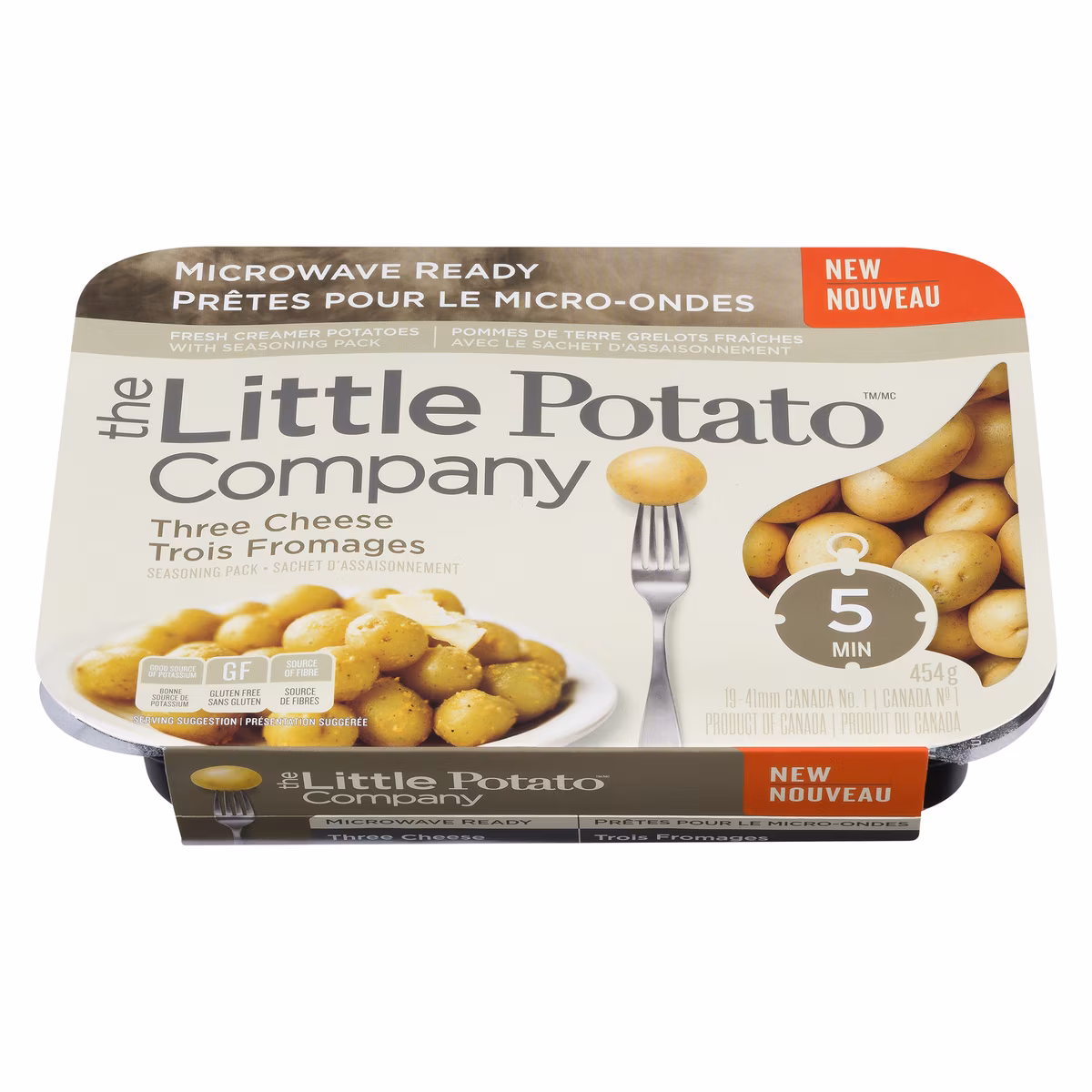 Pommes de Terre Grelots Fraîches Trois Fromages 454 g