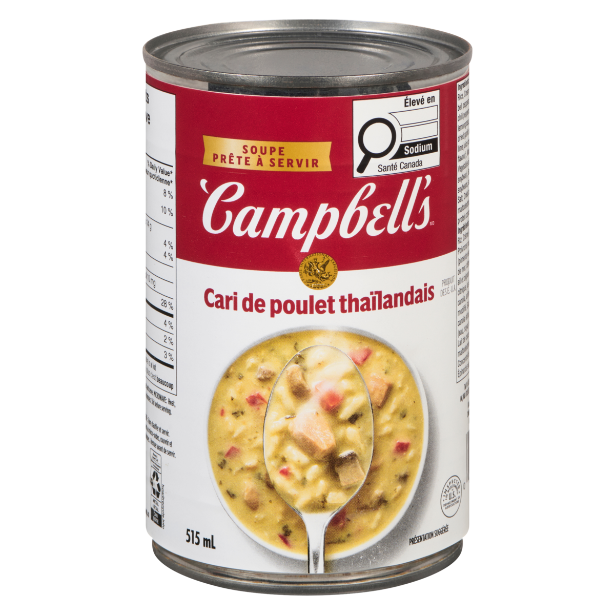 Cari de poulet thaïlandais