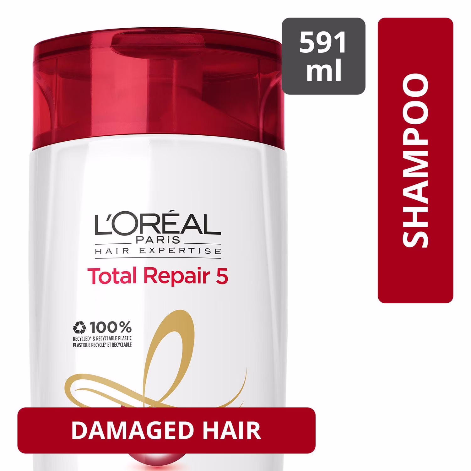 Shampooing réparateur pour cheveux abîmés
