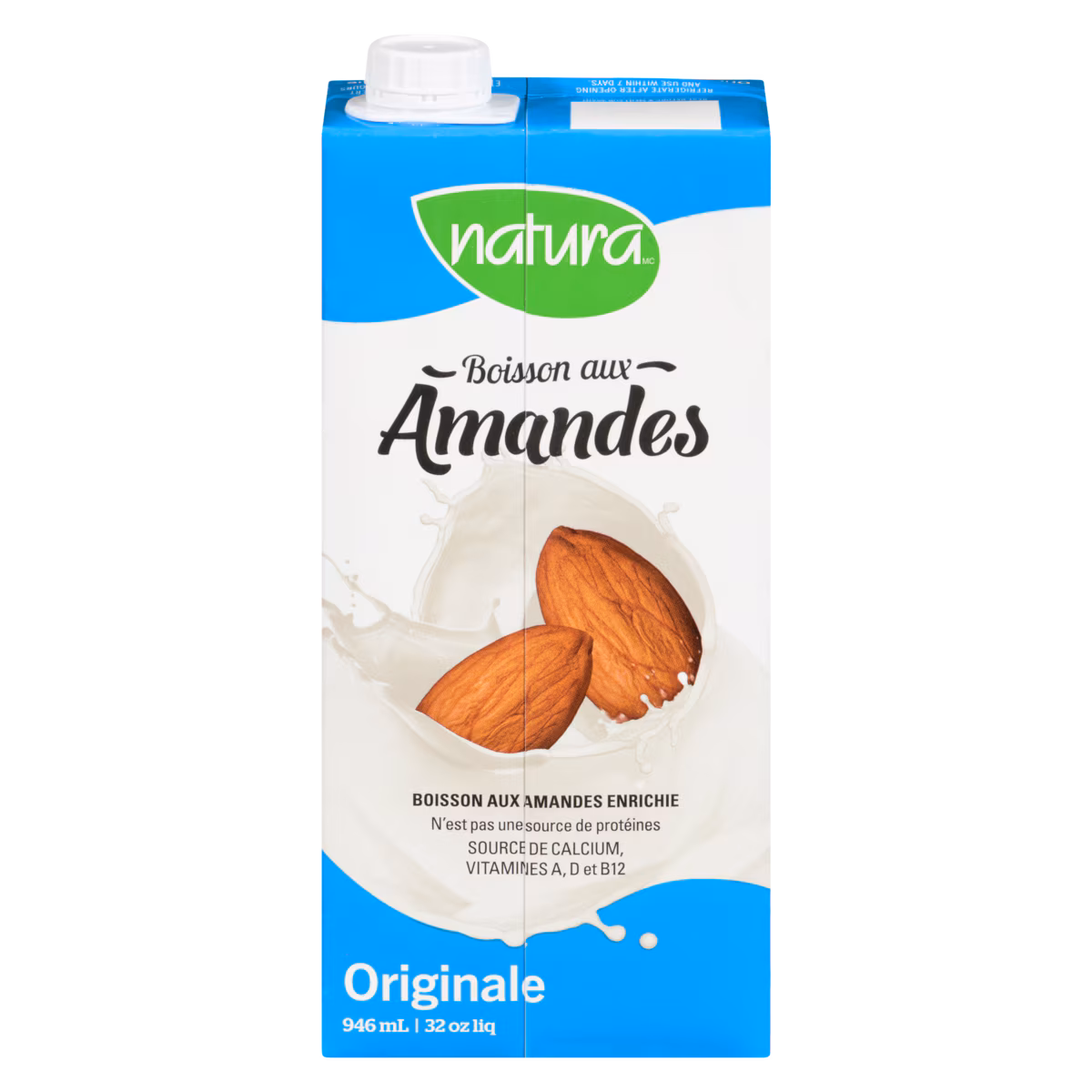 Boisson amandes enrichie originale