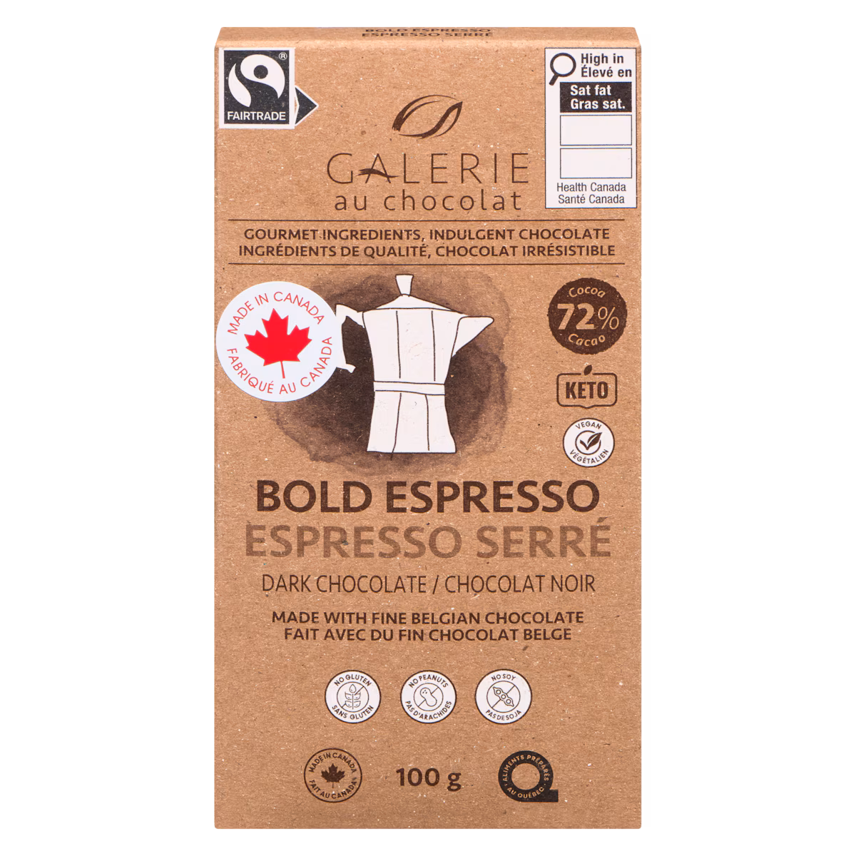 Espresso Serré Chocolat Noir