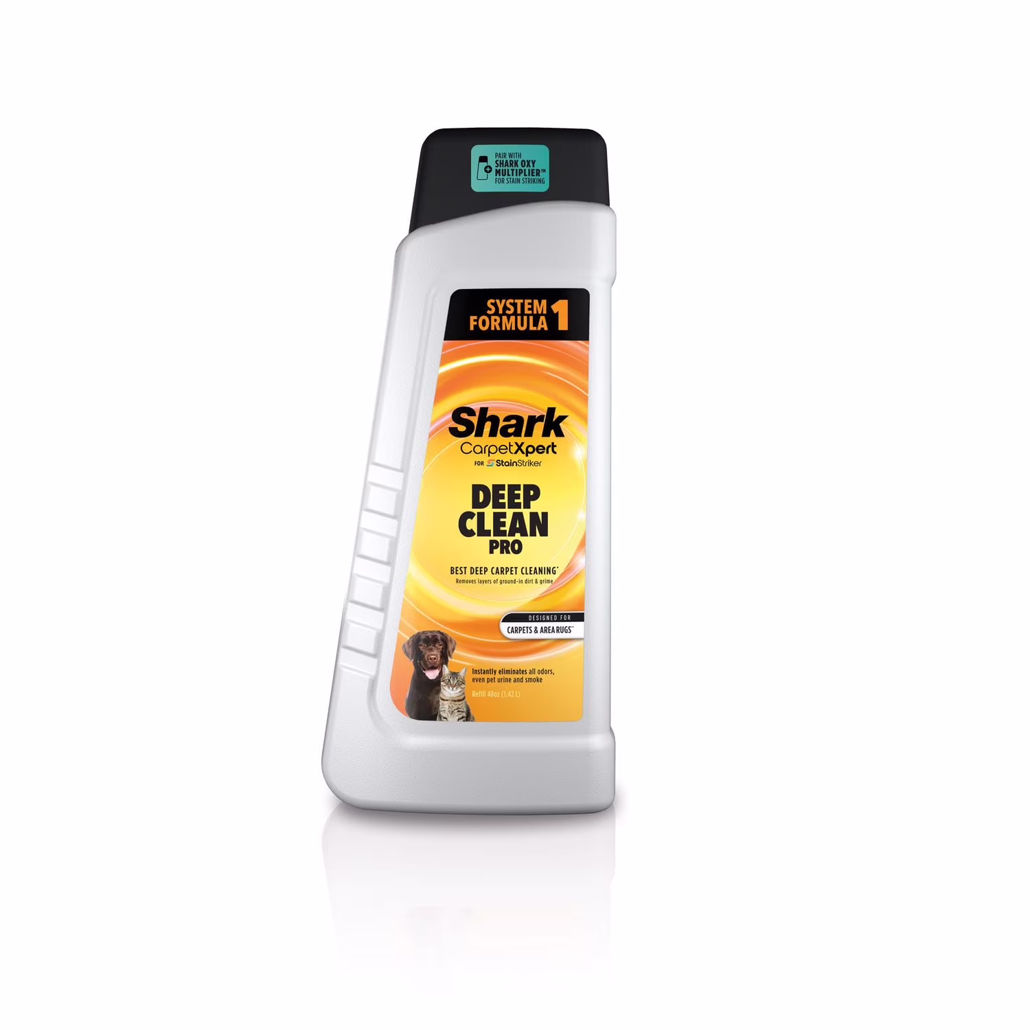 Formule carpetxpert deep clean pro de shark. . excm48c nettoyeur portatif pour tapis