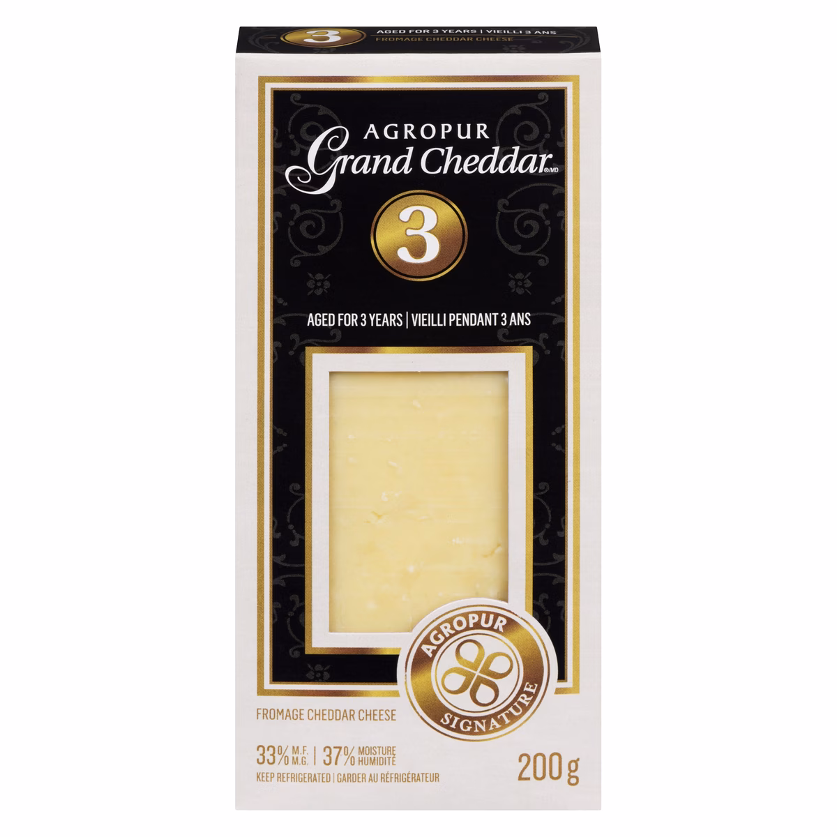 Fromage Grand Cheddar 3 ans Agropur