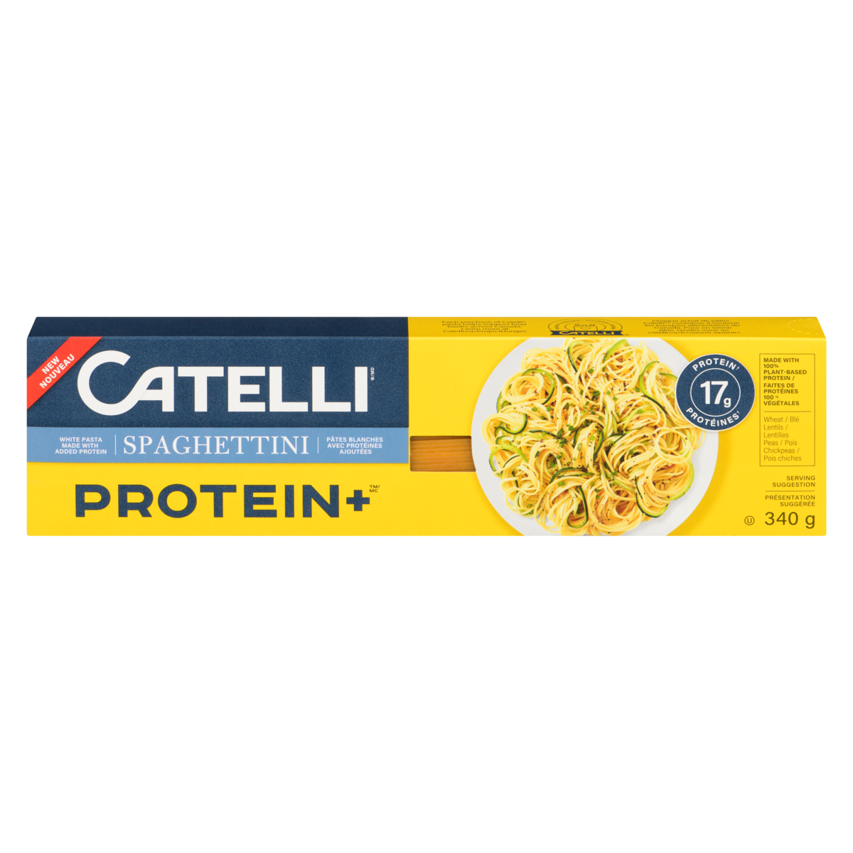 Pâtes Spaghettini Protéine+