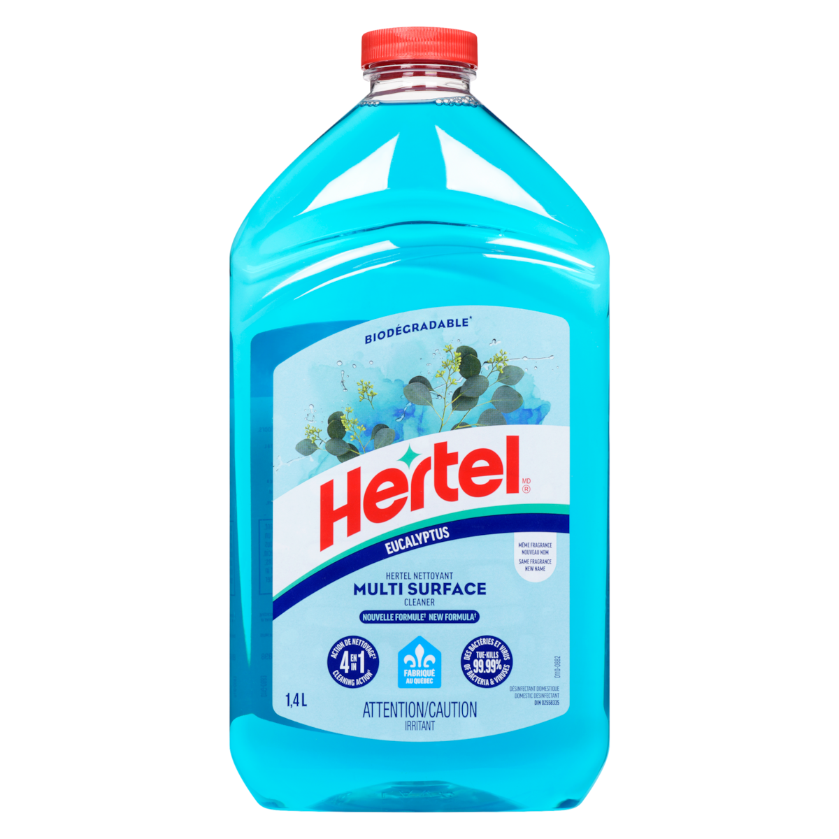 Désinfectant domestique eucalyptus nettoyant multi surface