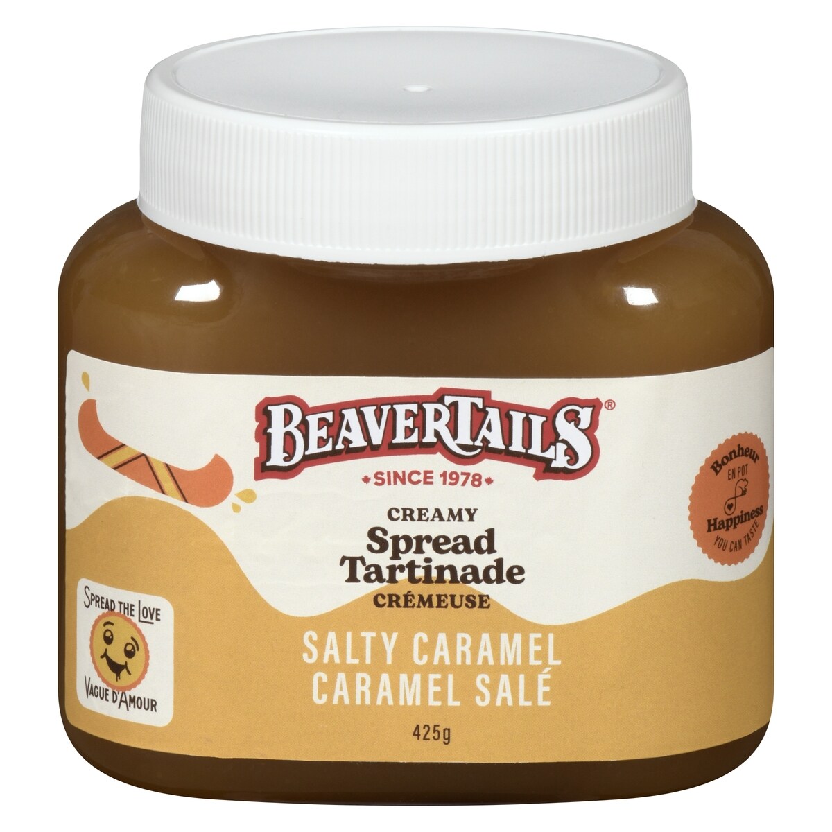 Tartinade onctueuse caramel salé