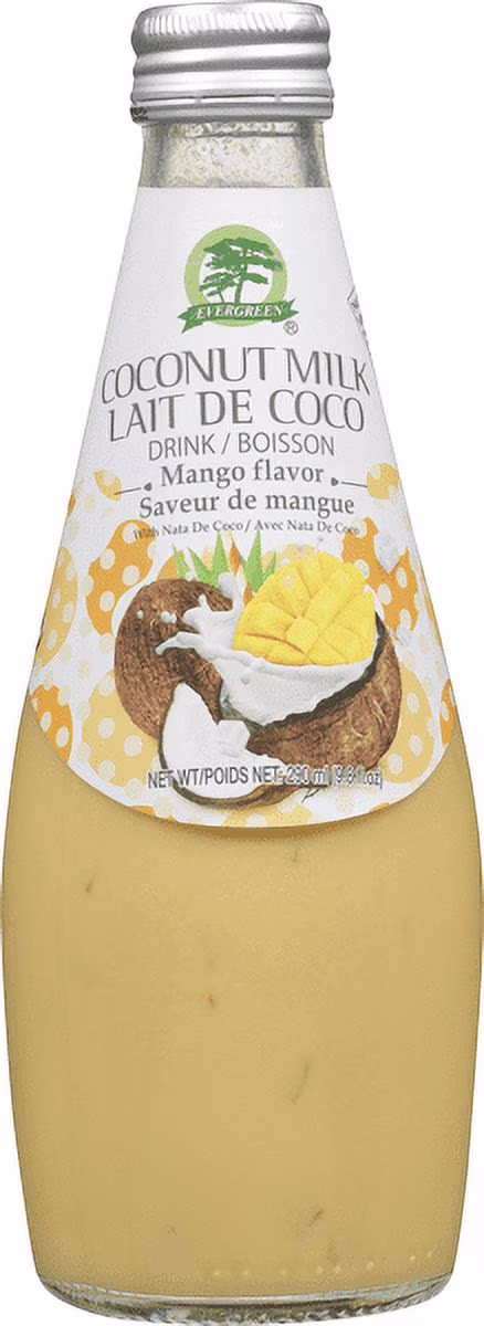 Evergreen lait de coco à la mangue