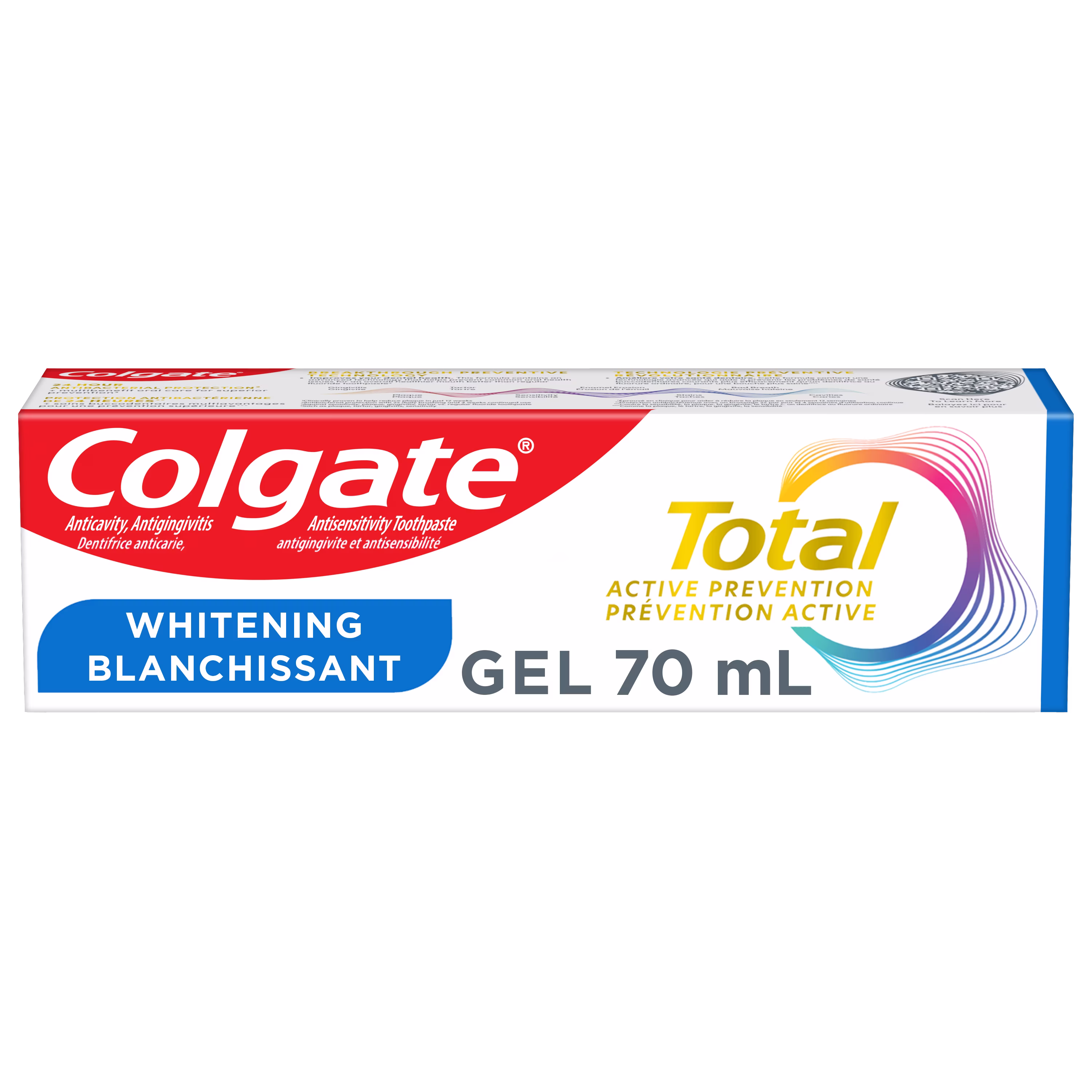 Dentifrice En Gel Total Avancé Blanchissant