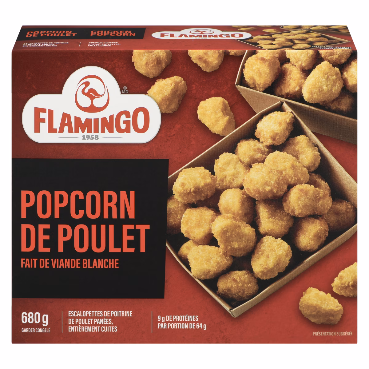 Poulet popcorn