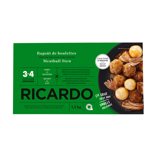 RICARDO Ragoût de boulettes traditionnelle 1.2 kg