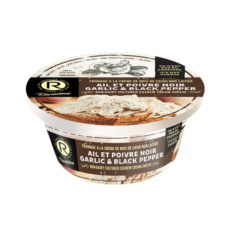Rawesome Fromage végétalien à l'ail et au poivre 227 g