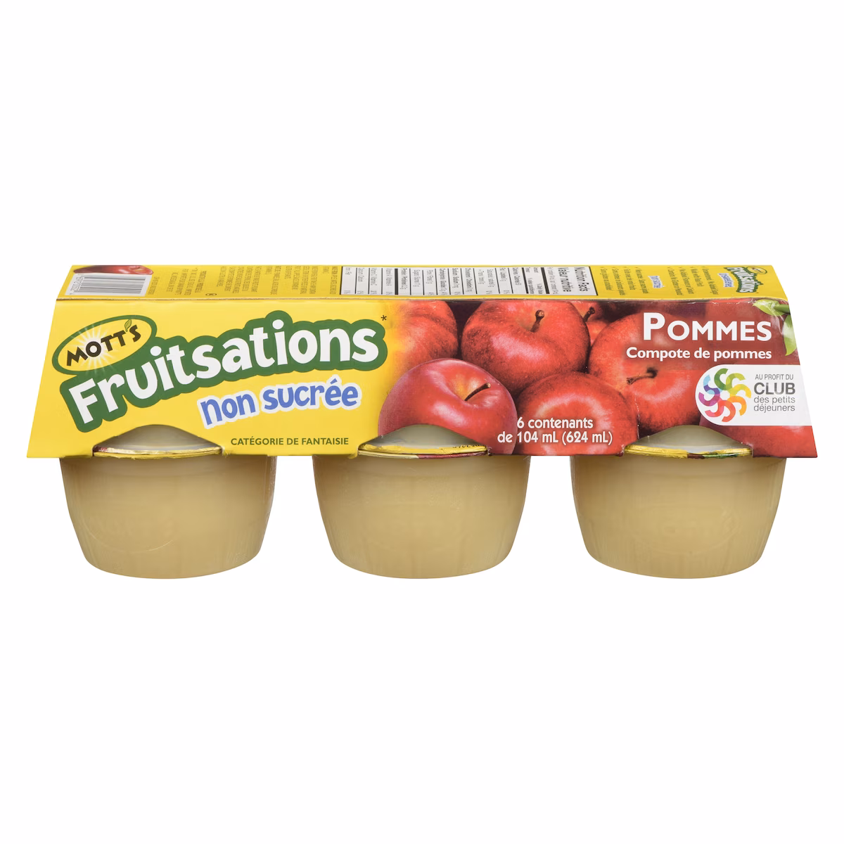 Fruitsations Compote de pommes non sucrées