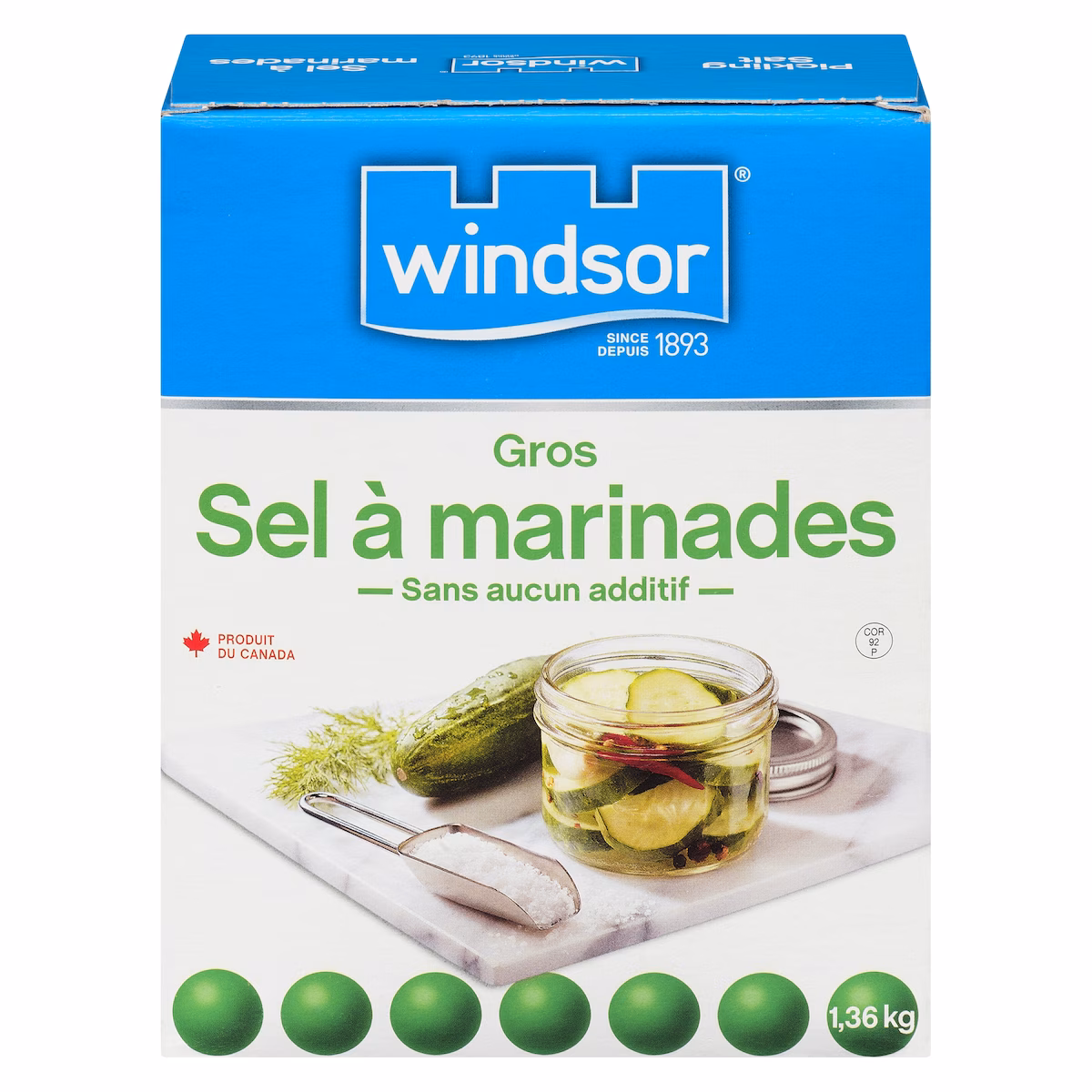 Sel gros pour conserve et marinade sans additif
