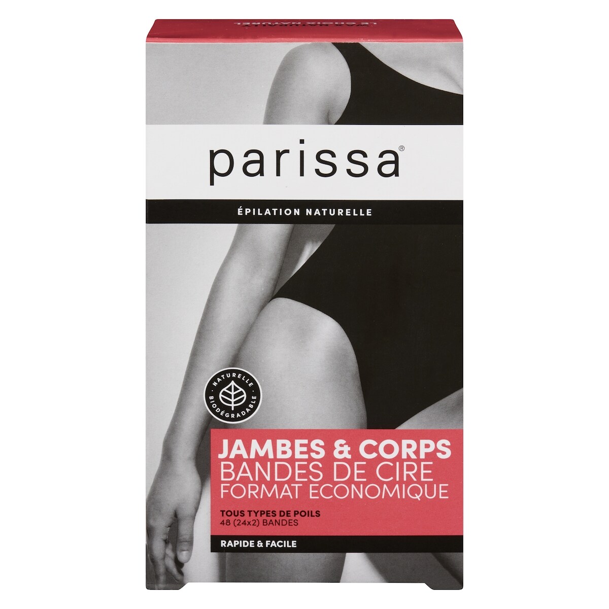 Jambes & corps bandes de cire tous types de poils format economique