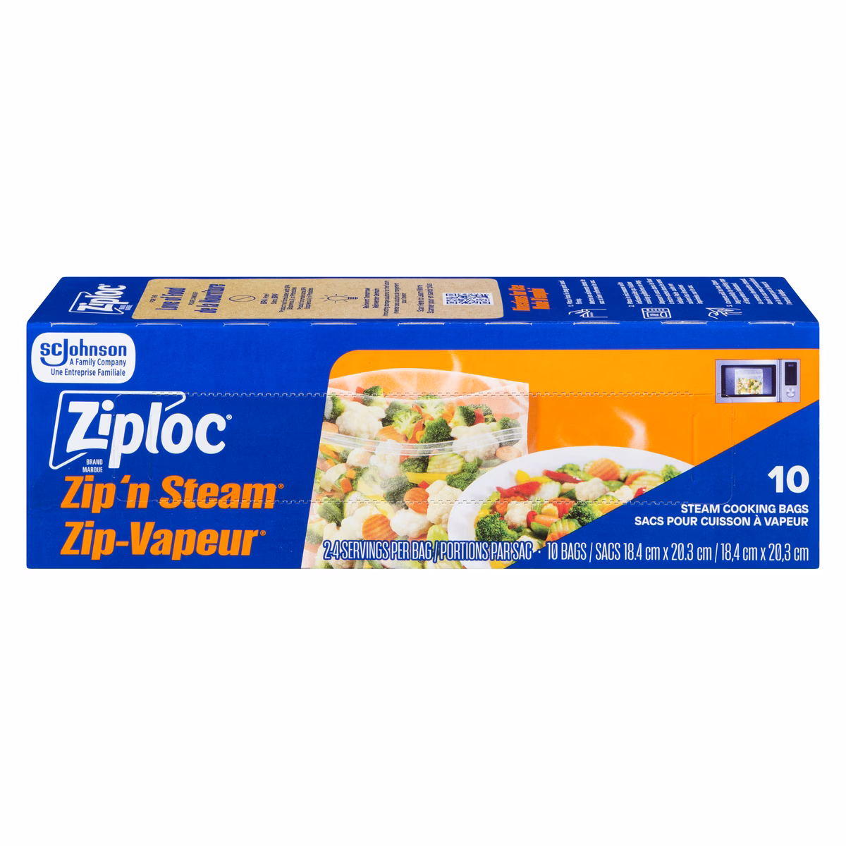 Sacs pour cuisson à vapeur