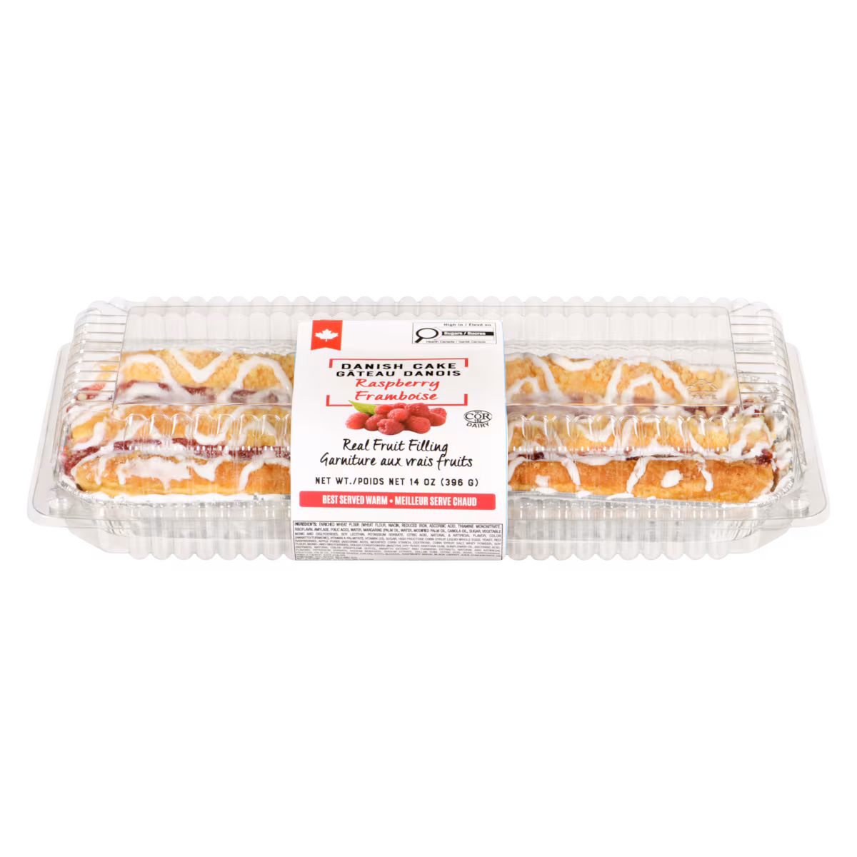 Gâteau danois framboise