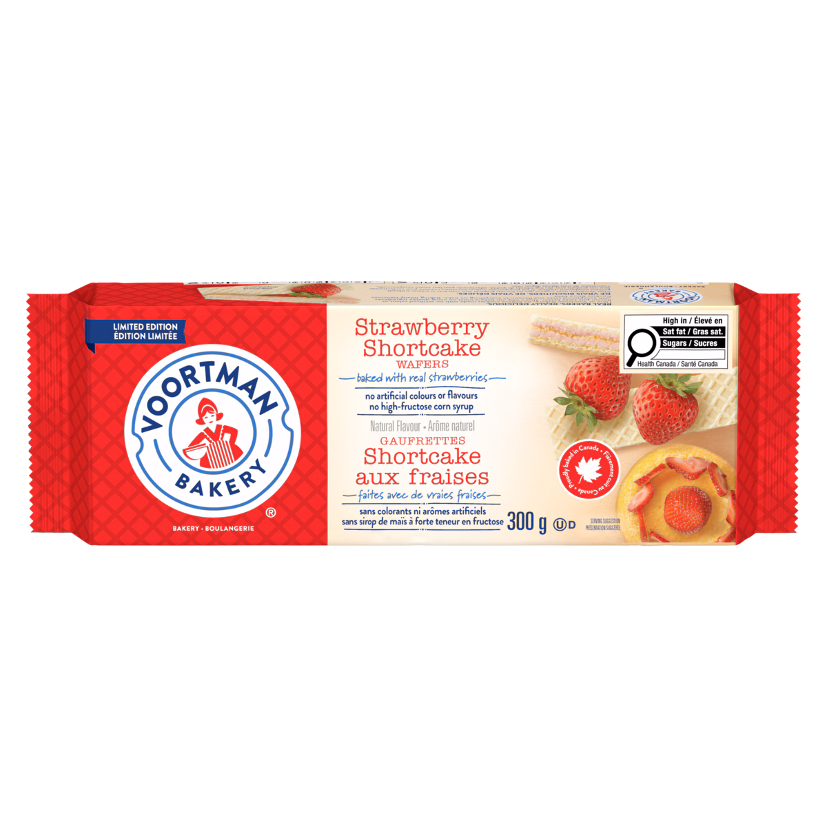 Gaufrettes shortcake aux fraises édition limitée