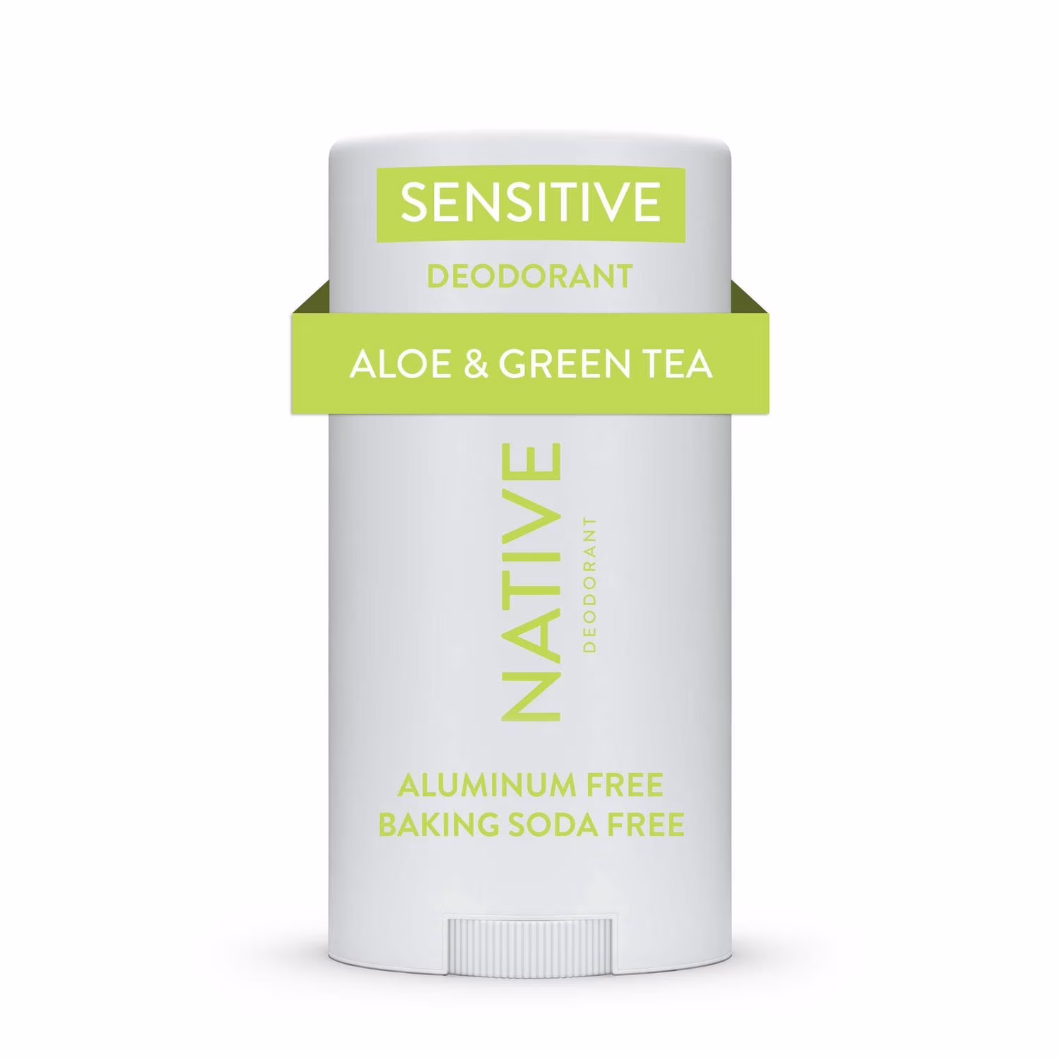Native  désodorisant sans aluminium. aloès et thé vert. pour peau sensible