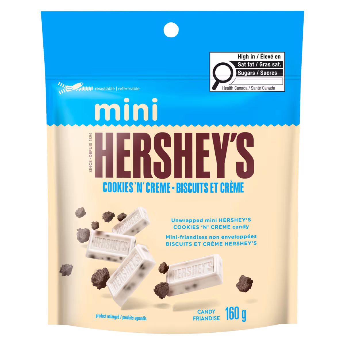 Friandise mini cookies 'n' creme