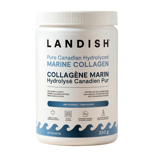 Landish Collagene marin hydrolysé canadien pur sans saveur 250 g
