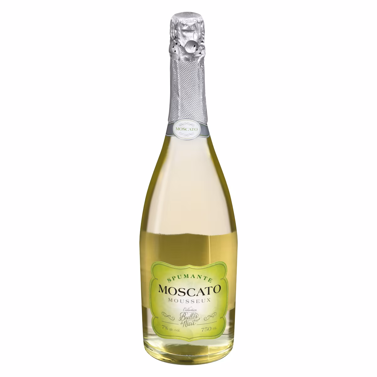 Mousseux Bulles de Nuit Spumante Moscato (Pièce didentité requise au moment du ramassage)