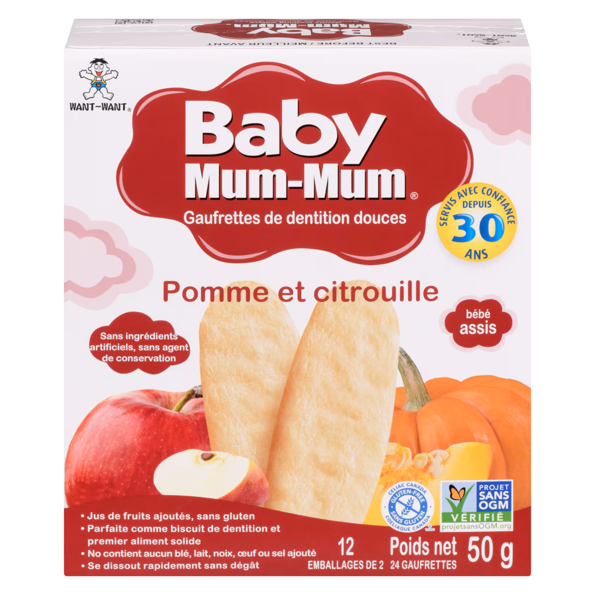 Mum-Mum pomme et citrouille