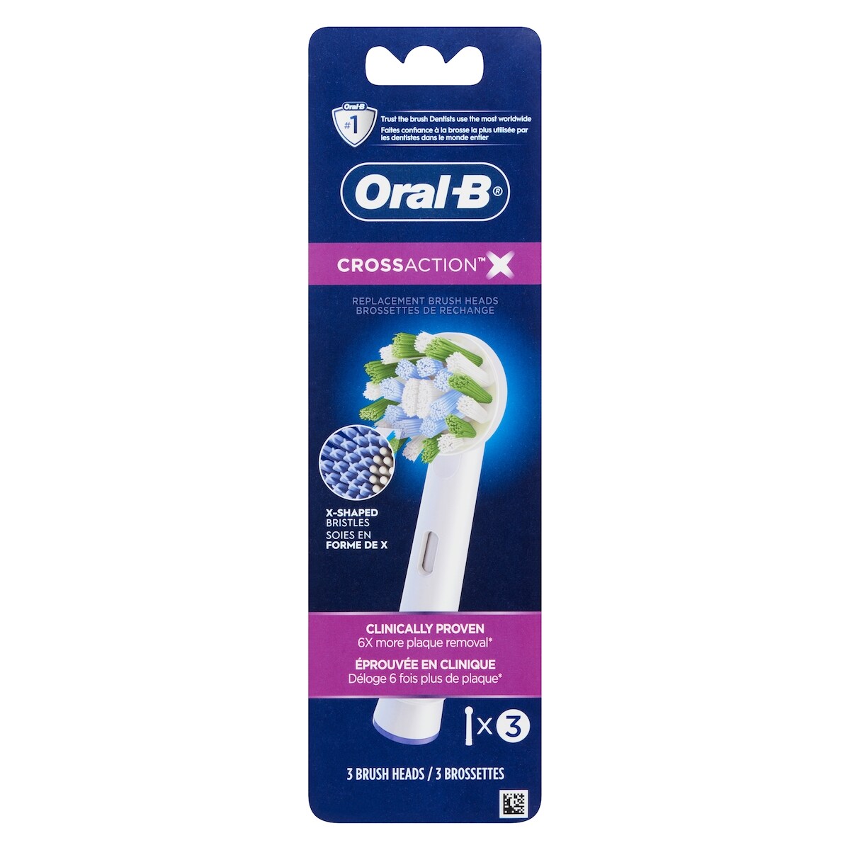 Brossettes de rechange paquet de 3