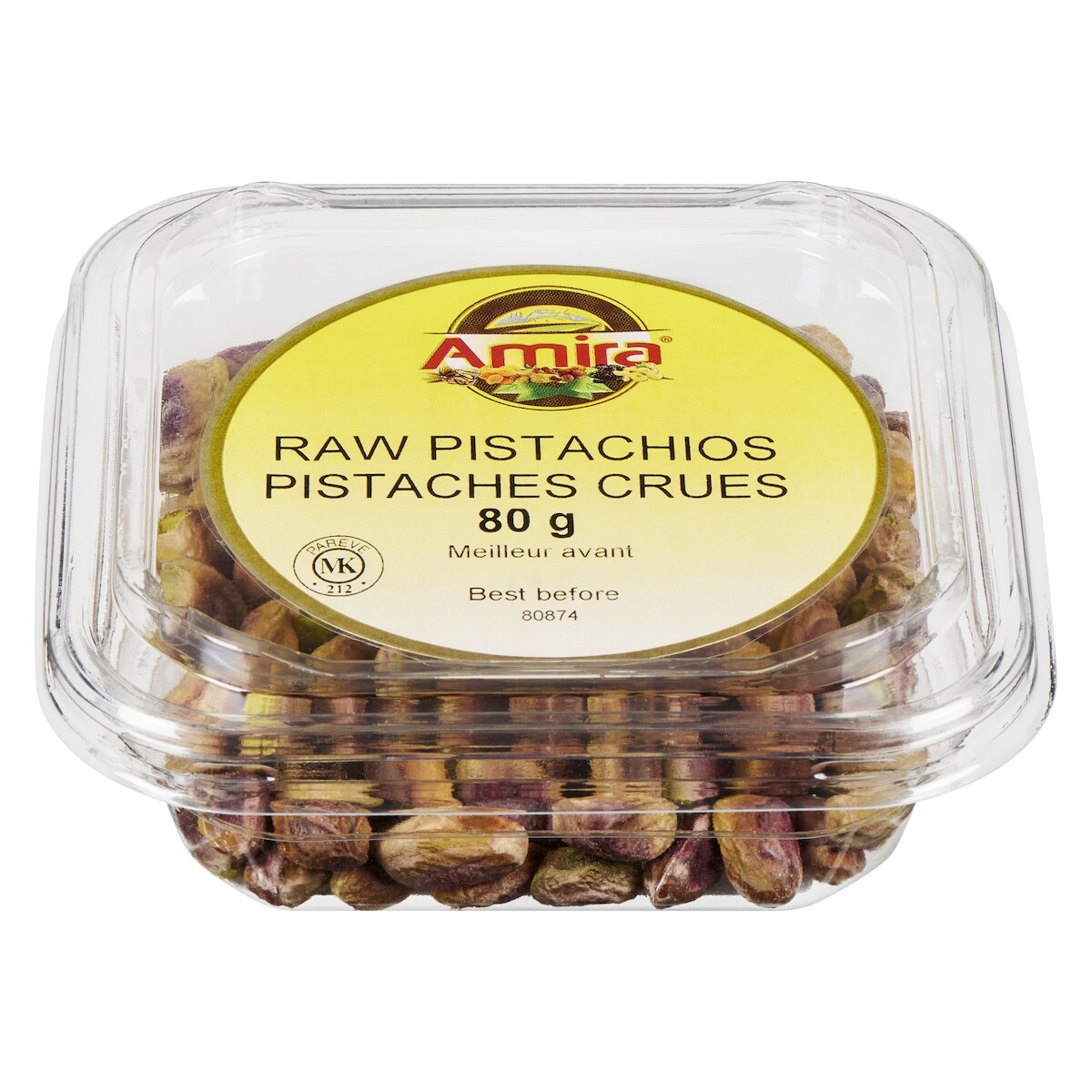 Pistaches crues écalées