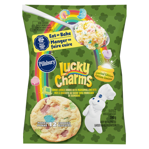 Pillsburymc pâte à biscuits édition des fêtes haut de gamme - lucky charms